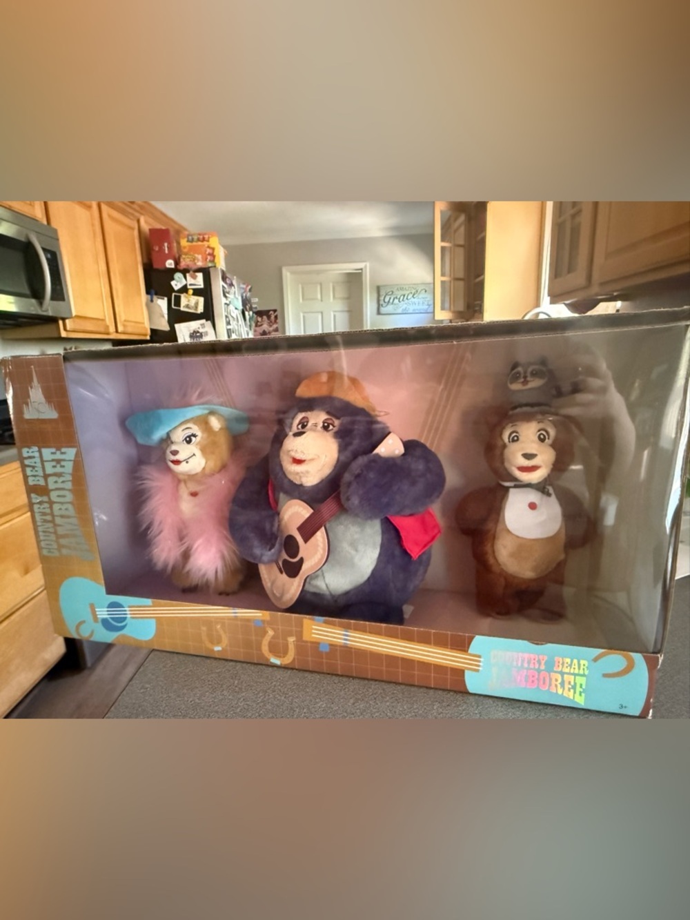 Country Bear Jamboree Plush Set Disney World 50th anniversary